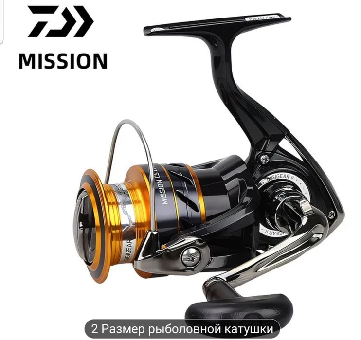 Рыболовная катушка 2021 DAIWA MISSION CS-2500 5.3