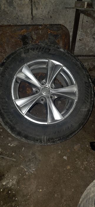 Диск с пакрышкай зимни