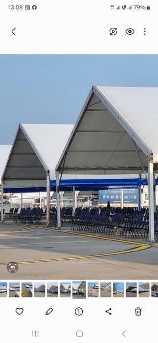 Corturi pentru evenimente ,hale industriale mobile , hale depozitare