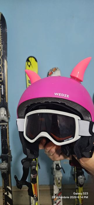Casca ski si ochelari