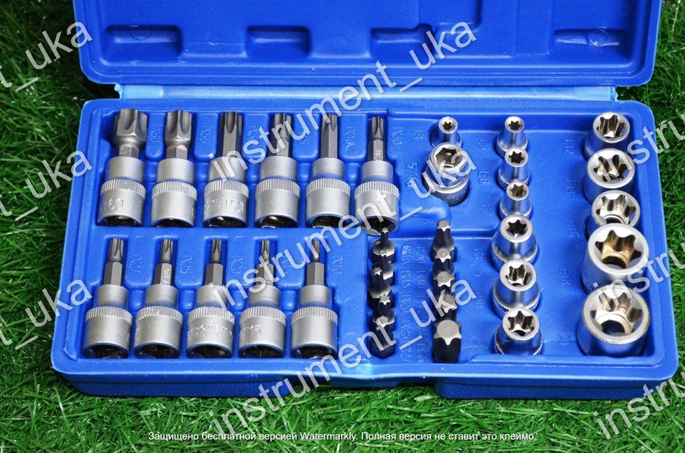 Набор Головок Torx 3/8" 34 Предмета
