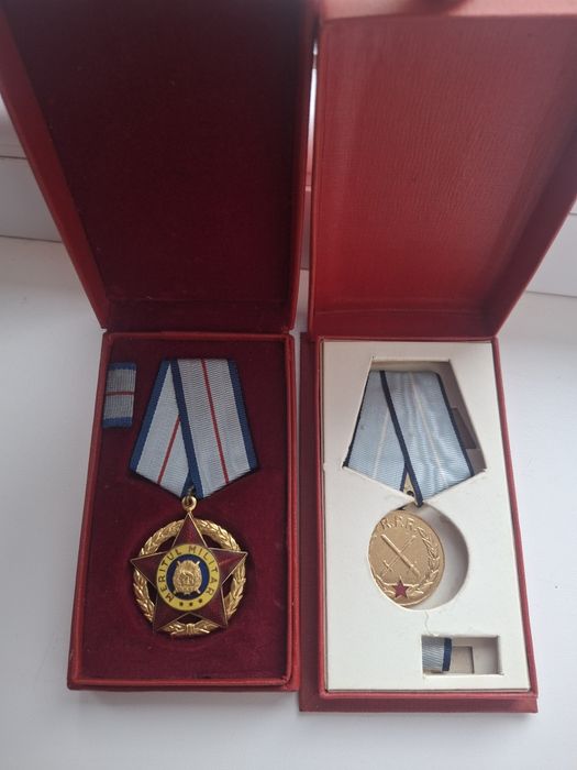 Medalii Meritul Militar clasa I, II, III