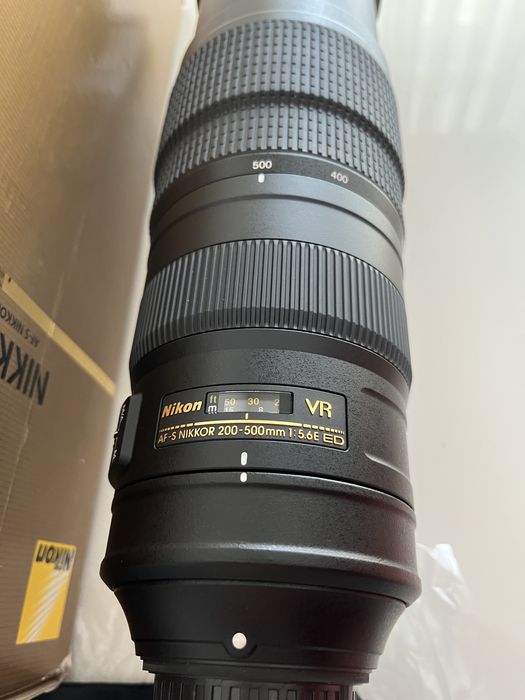 Nikon 200-500mm f/5.6E ED VR
