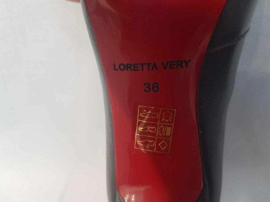 Ботильоны кожаные Loretta Very 36 размер