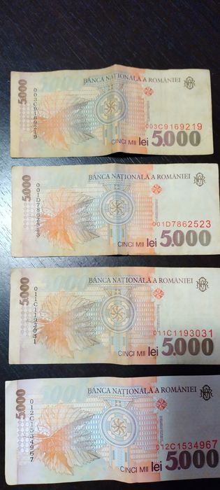 Bancnote 5000 lei
