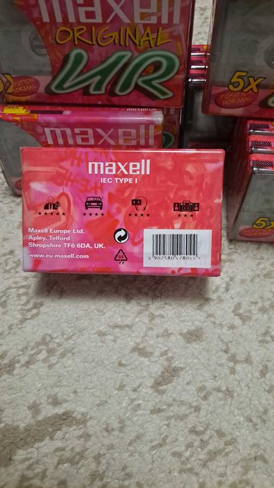 Casete audio Maxell Type I