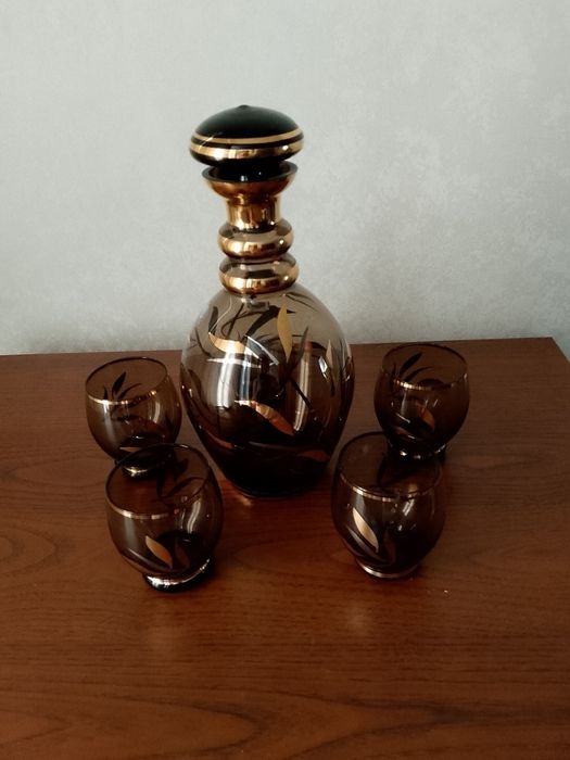 Набор из чешского стекла