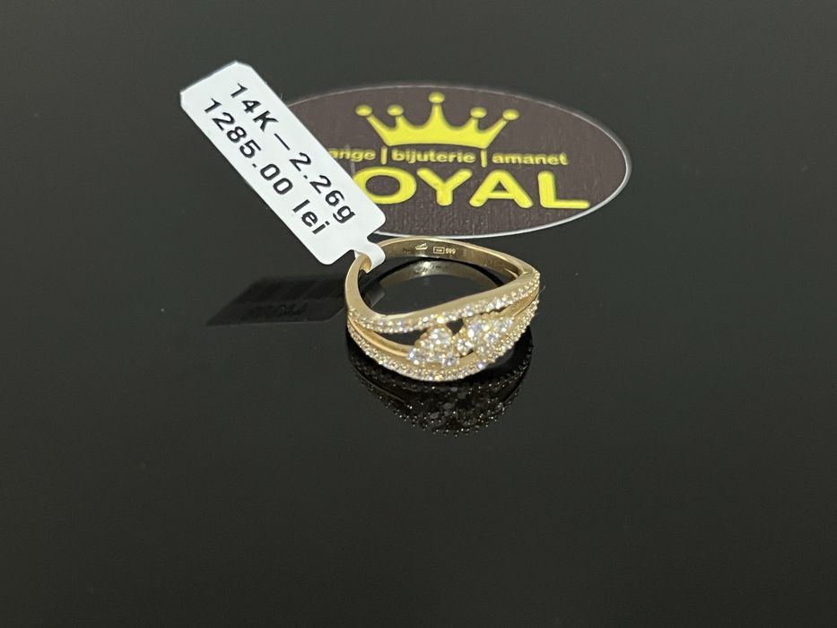 Bijuteria Royal CB : Inel dama aur 14k 2,26 grame