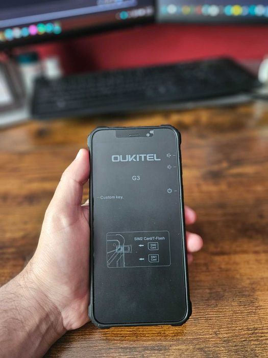 Oukitel G3 смартфон, 256GB памет, 16GB RAM (4GB + 12GB виртуална), 6300mAh батерия