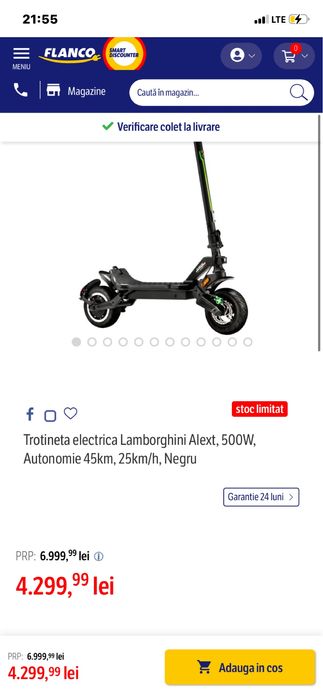 trotineta electrica defecta!(motorul)