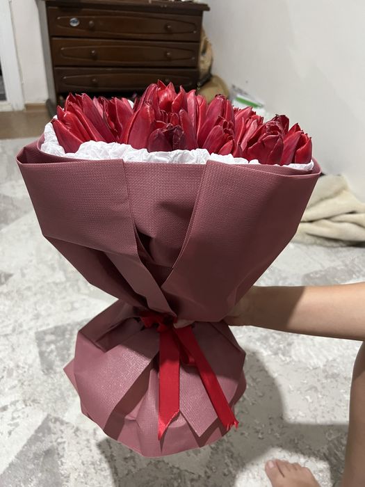 Букет из тюльпанов