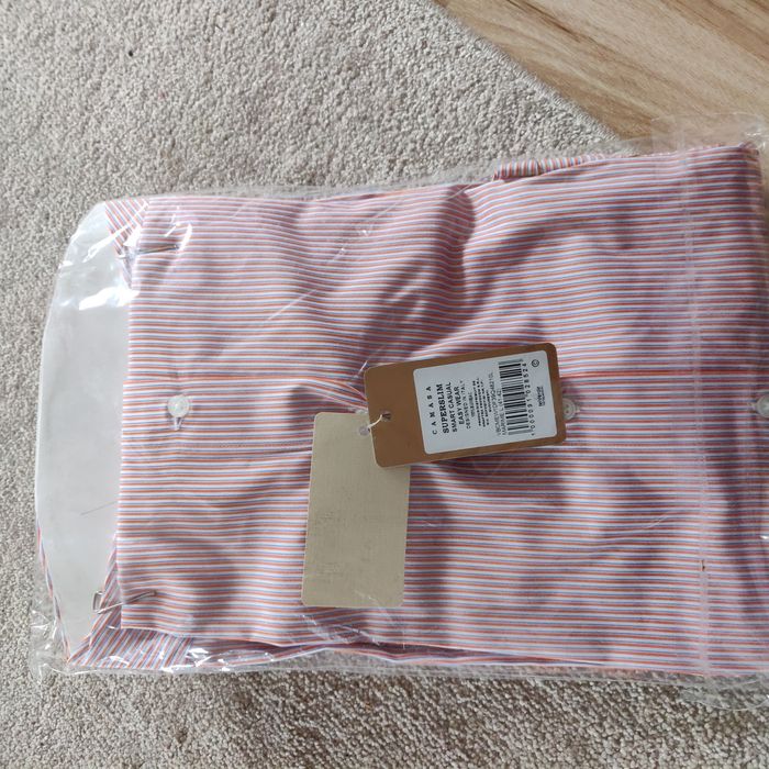 Cămașă bigotti M L superslim Smart casual easy wear noua sigilata