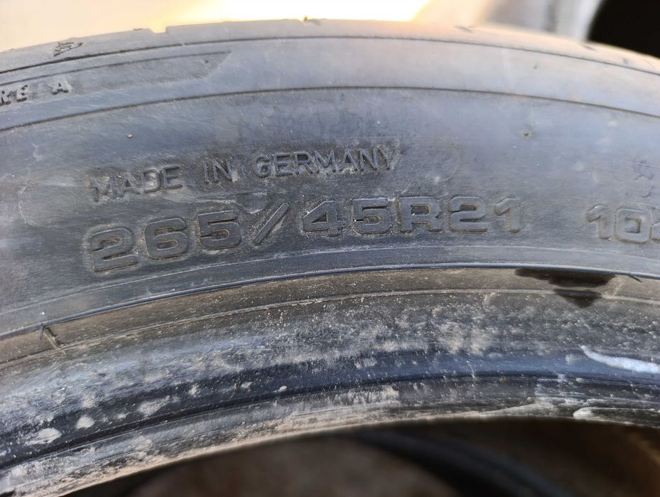 Dunlop 265/45/21