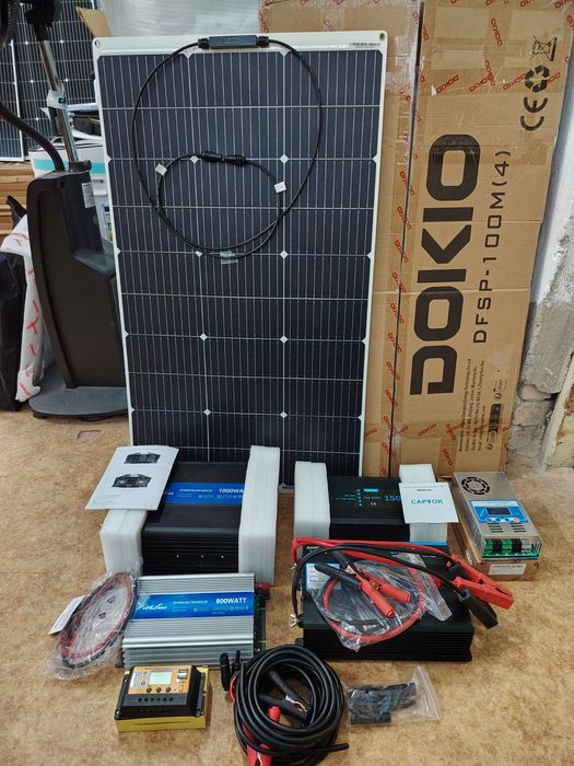 Нова соларна система. 400w/DOKIO .