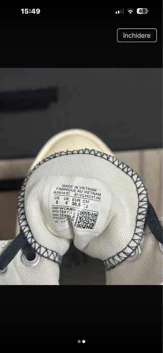 Converse marimea 36,5
