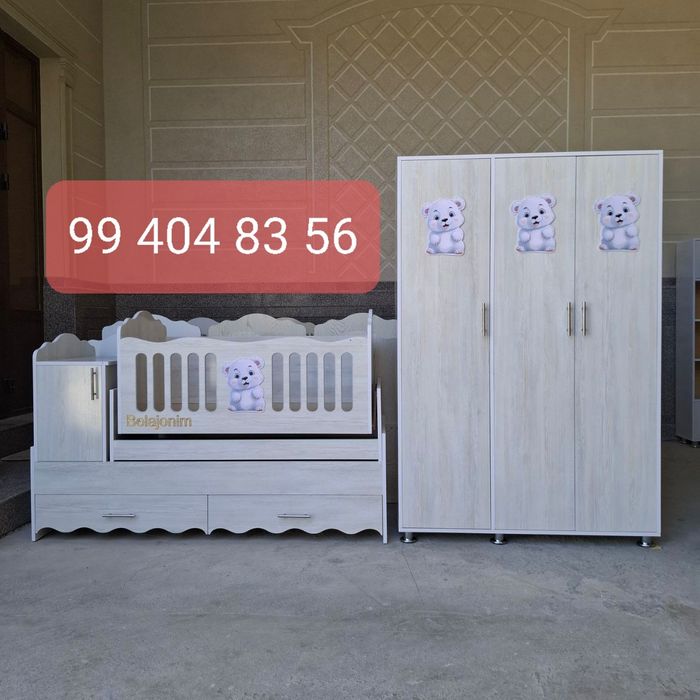 Kravat va shkaf detskiy mebellar