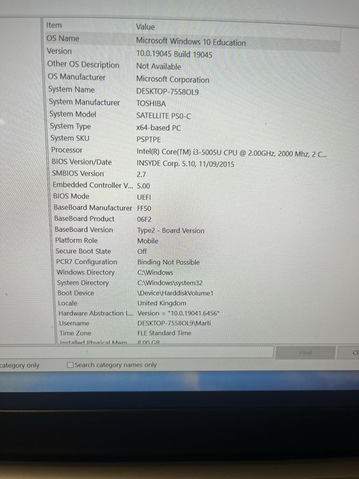 лаптоп laptop Toshiba SATELLITE P50-C с подарък мишка