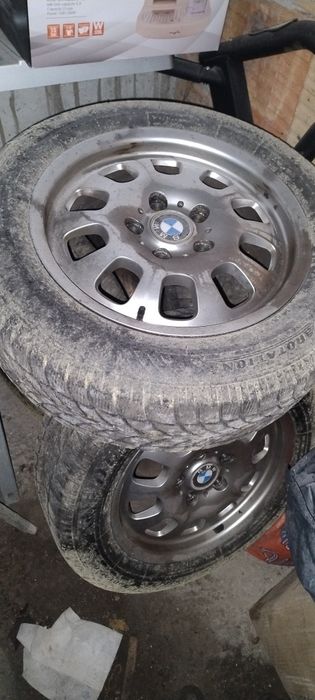 Jante + anvelope iarnă originale BMW 16"