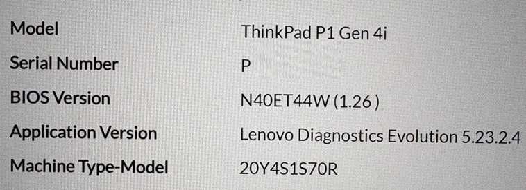 Lenovo ThinkPad P1 Gen 4 16”4K, 600nits, T1200 cpu i7 11850H 32/1Tb 5G