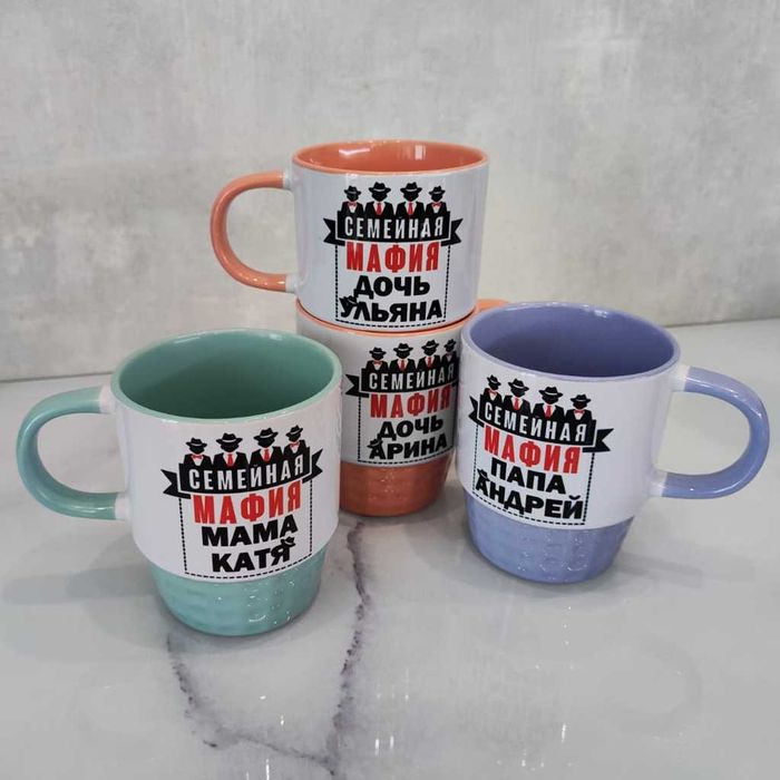 Печать на кружках, текстиле,..