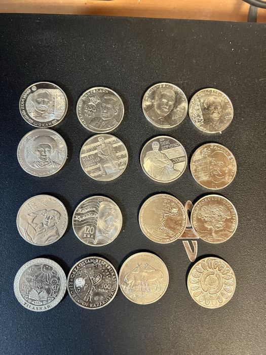 Обменяю юбилейные монеты казахстан