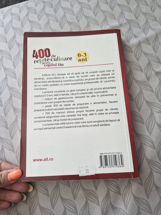 Carte de retete - bebelusi