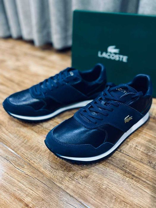 Lacoste мужские кожаные кроссовки РАЗМЕР 40