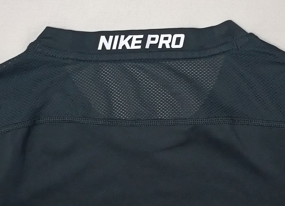 Nike PRO DRI-FIT Long Sleeve Top оригинална блуза ръст 158-170см Найк спорт фланелка тренировки термо блуза