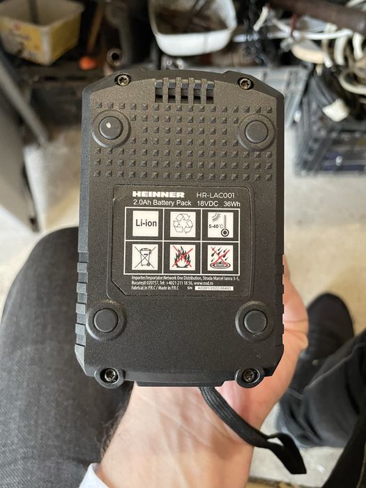 Filetanta/bormasina heinner 18v/noua