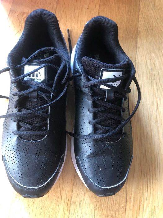 Puma Men's Sequence SL Shoe - Black/White UK6.5 EUR40 25,5cm