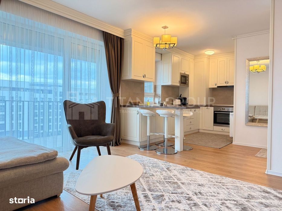 Apartament 2 camere, open-space, loc de parcare, boxa - Kasper Coresi
