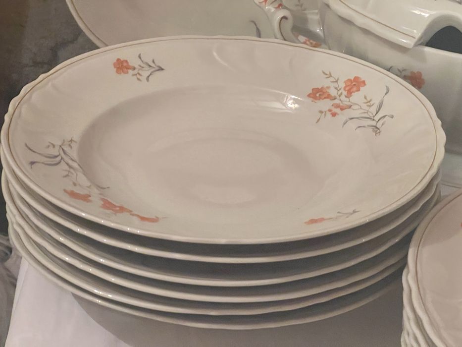 Сервиз за хранене за 6 души порцелан Altwasser 1939 г