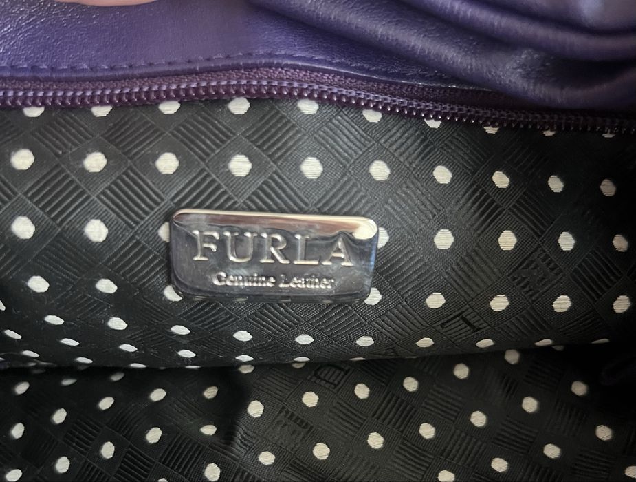 Лилав клъч Furla