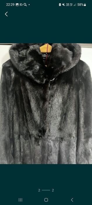 Норковая шуба натуральная