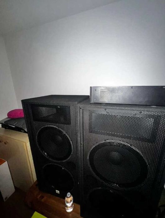Set audio PA – 2x Boxe PA 252 ECO MKII + Amplificator t.amp E800