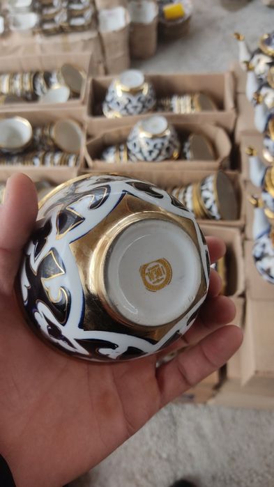 Rishton paxta gul piyola