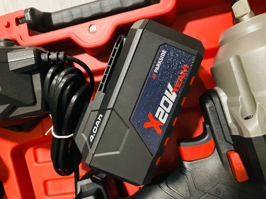 Гайковерт Parkside 1898n със зарядно и батерия