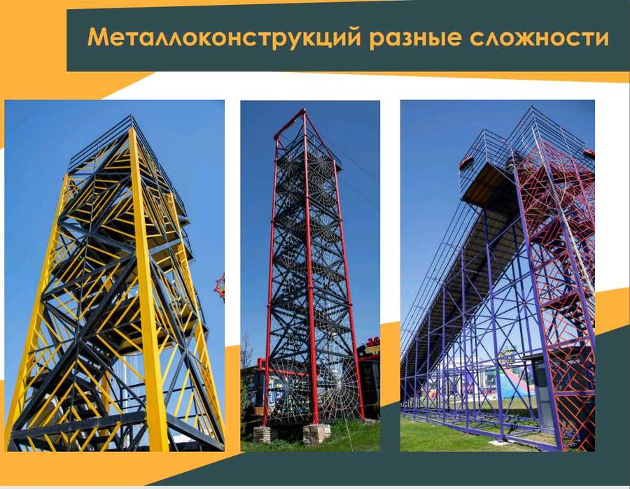 Металлические конструкции Любой сложности
