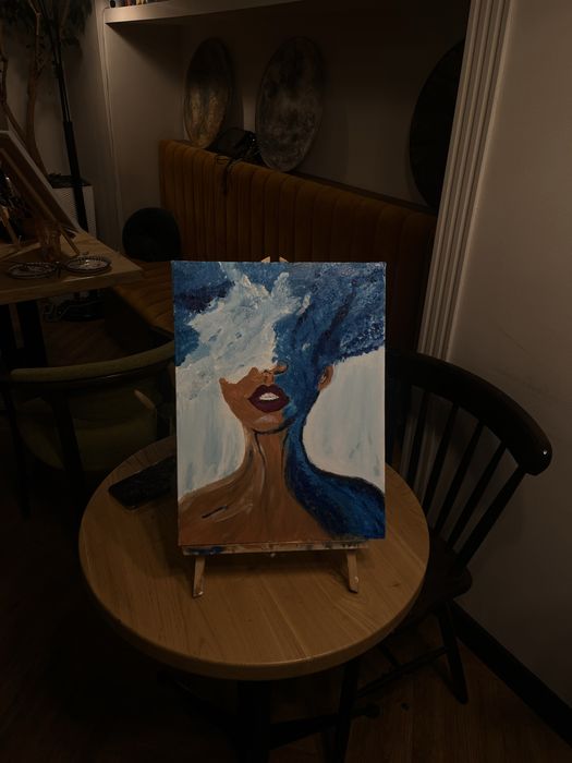 Картина девушка