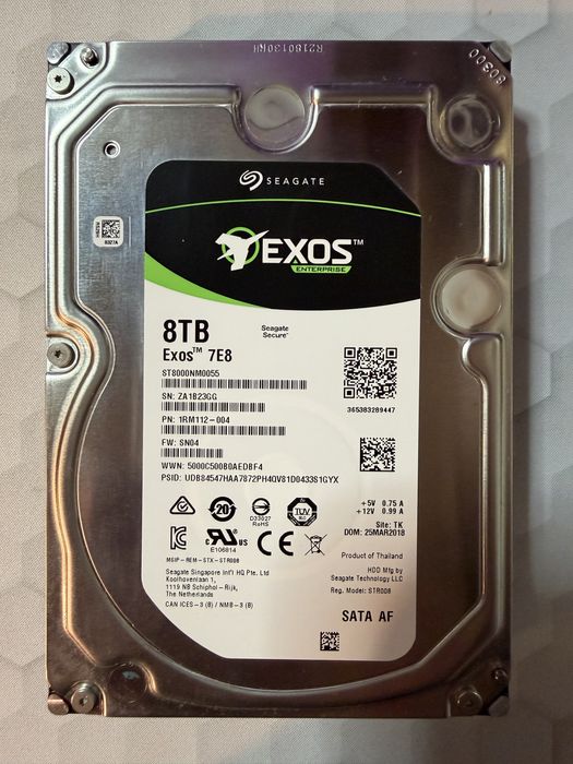 HDD Segate Exos 8TB - Stare Excelenta