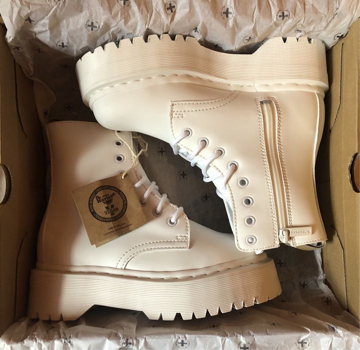 Dr. Martens Vegan Jadon II Mono Kemble Platform Boots ОРИГИНАЛ 40/25,5