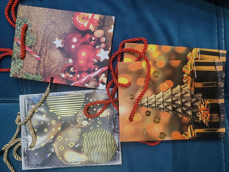 Подарочные пакеты новогодние