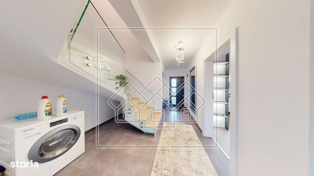 Casa de vânzare în Cristian, Sibiu — Construc?ie 2025, Mobilat? Rovere