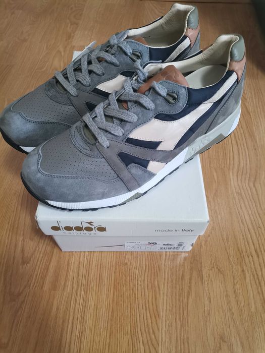 Diadora N9000 H  Coal & Bone Brown