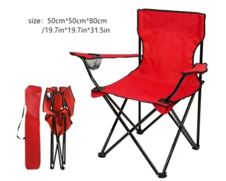 *НОВ* Сгъваем къмпинг стол