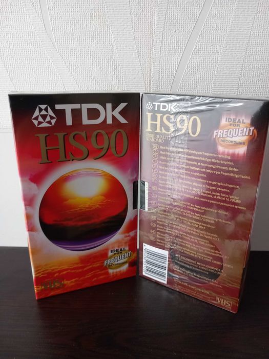 VHS видеокасети чисто нови с различно времетраене и цени