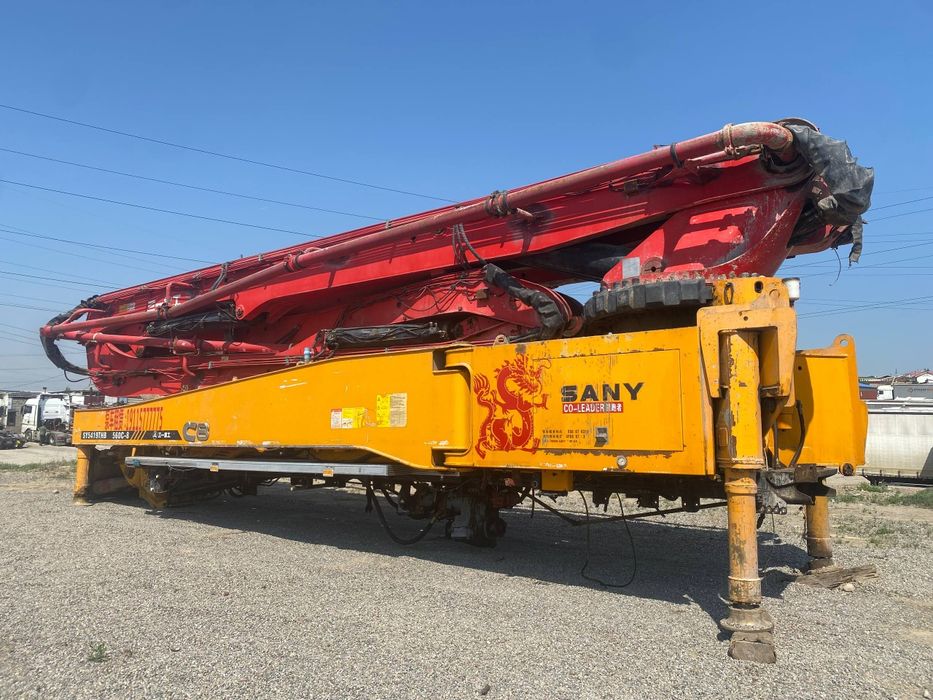 Автобетонанасос без шасси 56метр SANY