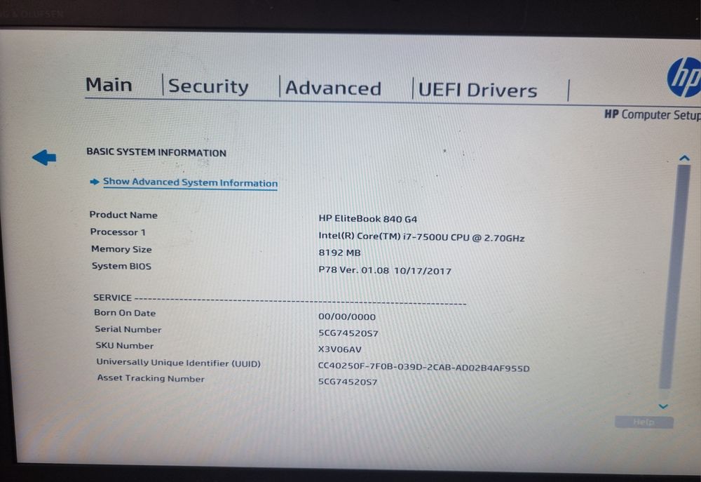 Dezmembrez HP Elitebook 840 G3 / G4