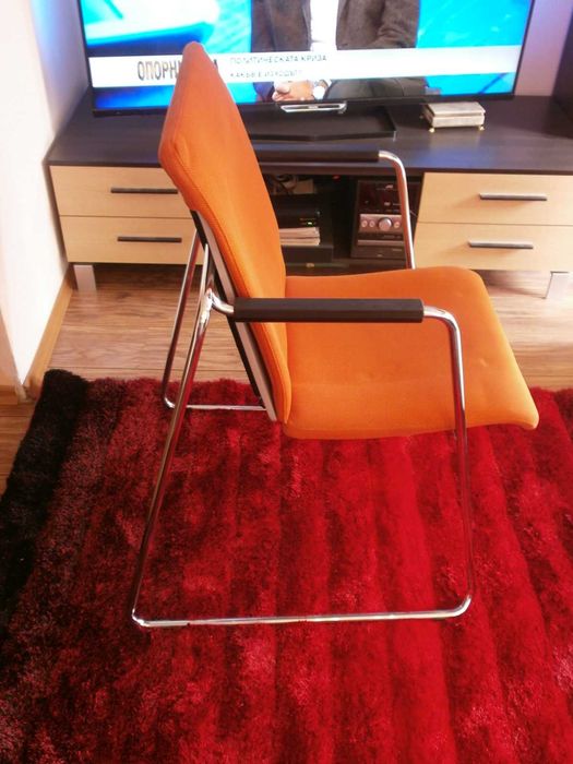 4бр. Качествени Работен Стол Маса Скандинавски дизайн за Бюро