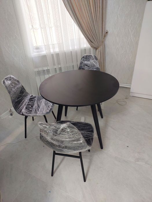 Стол лофт кухонный круглый мебель для кухни мебель для гостиной офис